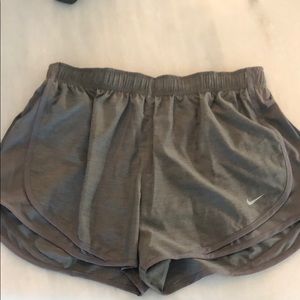 Grey Nike women’s shorts
